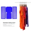 Çamaşırhane depolama organizasyonu kıyafetler katlama tahtası yetişkinler çocuk giyim klasörü bender plastik pratik deyak tüm boyutu hızlı kat katı tişörtler 220919
