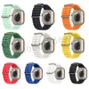 22mm 20mm Watch Strap for Apple Iwatch Samsung Galaxy 4/5 44mm 40mm/5 Pro 45mm Silicone Ocean Band Armband Galaxy 4 Classic 42mm 46mm