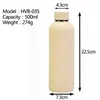 500ml Stainless Steel Water Bottle Leak-Proof Metal Sports Flask Durable Colorful Sports Bottle Multiple Colors Available Travel Mug001