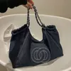 Pink Sugao Women Women Bag Bag Counter Bags Denim Fashion Fashion Handbag Handbag Top Qualit