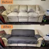 Stuhlabdeckungen nicht schlechtere Plaid -Sofa -Abdeckung Slipcover Water Resistance Funitor Protector 2 und 3 Sitzer Moderne Couch für Wohnzimmer 220919