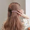 Mode coréenne brillant cristal papillon Barrettes pince à ressort fille dos tête haut pince cheveux accessoires pour femmes