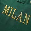 Мужские Polos TS 2022 Milan Summer Protm Room Men, вышитые значки, высококачественные дышащие зеленые плюс TS333