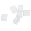 سلاسل أبيض 10 ملم عرض السيليكون مقاوم للماء غطاء ضوء الشريط الطرف 5 أجزاء