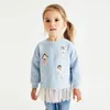 Pullover marka Jakość Terry Cotton niemowlę dzieci dziecięce bluza bluzka tee dziewczyny sweter bluzy dziecięce ubranie ubrania dziewczynki 220919