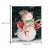 Drapeau de jardin à thème, décorations de noël, 30x45cm, pour vacances d'hiver, cour extérieure, bonhomme de neige, bannière en lin, décor de Festival