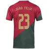 National Team FERNANDES Soccer Jerseys 22-23 World Cup WILLIAM PEREIRA JOAO CANCELO Cristiano Ronaldo DIOGO J ANDRE SILVA BERNARDO Football Shirt Kits PuTaoYa