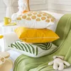 Oreiller de Style nordique pour lit, canapé, salon, dos de voiture Simple, lavable, taie d'oreiller pour sieste au bureau, produits textiles pour la maison