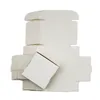 Gift Wrap 50PcsLot Blank Kraft Handmade Soap Box White Cardboard Paper Jewelry Wedding Party Favor Black Craft gift 220919