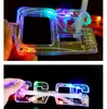 Party Decor LED Light up 2023 Lunettes lumineuses clignotantes Rave Glow Shutter Shades Lunettes pour le Nouvel An Enfants Adultes Tailles 23774542