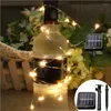 Strings LED Star Light Outdoor Waterproof Lantern Garden Tree Decoration Solar Copper String 10M 100 Lights