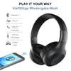 Headset Zealot B20 Bluetooth headset hörlurar med mikrofon stereo bas vikbar trådlös hörlur för datortelefoner stöd aux T220916