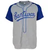 Glamitness Santurce cangrejeros 1939 Road Jersey 100 ٪ تطريز مخصصة القميص البيسبول مخصص أي اسم أي رقم