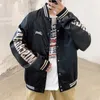 Мужская куртка уличная одежда для бомбардировщиков мужчина 2022 человек в Японии в стиле бейсбол и пальто хип -хоп колледж винтаж