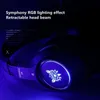 Headsets Kabelgebundenes Headset Cat Ear Gaming-Helme Kopfhörer mit Kabel und Mikrofon LED-Licht für PC Laptop/ PS4/Xbox One Controller T220916