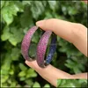 Hoop Huggie Trendy Circle Shape Cubic Crirconia Duże kolczyki dla kobiet Charms Oświadczenie zaręczynowe afrykańska biżuteria dostawa 2021 dhboh