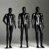 Manichini neri a corpo intero Modelli di uomini Puntelli Corpi umani Manichini da uomo casual Vendita diretta in fabbrica personalizzata