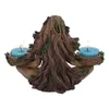 Oggetti decorativi Statuine Resina Protettore della foresta Equilibrio della natura Portacandele Dea Candeliere femminile Ornamento Figurina Statua Decorazioni per la casa Regalo 220919