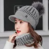 Berets Han Edition Of Qiu Dong Joker Hat Woman With Thick Cap Cycling Wind In Winter To Keep Warm And Wool Knitting