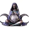 Obiekty dekoracyjne figurki Matka Ziemia Statua Millennial Gaia Figurine Nemesis Desk Desk Charms Goddess Home Decor 220919