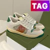 Screener lederen casual schoenen sieraden verfraaid blauw paars wit rood beige ebbenhout groen obsidiaan grijs aardbei bedrukte mannen vrouwen klassieke vintage sneakers