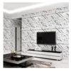 Wallpapers Modern Imitation Marble Tile Wallpaper Simple 3D Video Wall Bedroom Living Room TV Background