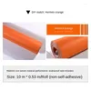 Wallpapers INS Wallpaper Living Room Bedroom Nordic Style Colorful Orange Children's Princess Girl Non-Woven