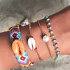 Bracelet coquille Saint-Jacques perles faites à la main été personnalisé bohême Surf Boho plage de sable mer bracelets ou femmes bijoux cadeaux