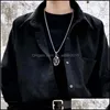 Pendant Necklaces Gothic Red Eye Skl Pendant Necklace For Men Drop Delivery 2021 Jewelry Necklaces Pendants Dhseller2010 Dhphs