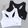 Camisoles Tanki W Girf Girl Bra Teen Crop Top Kamizel bielizny Racerback dojrzeć sportem