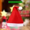 Kerstmesten voor volwassen kinderen Red Santa Claus Xmas Cap Women Men Men Girld Party Navidad Supplies HH22-300