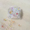 Nail Art Décorations Bonbons Couleurs Taille Mixte Sirène Verre Cristal Perles AB 3D Strass DIY Flatback NON Fix Pixie