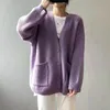 Femmes de tricot des femmes Strage Vintage pour les femmes pour femmes Casual Automn V couche Poueter tricot féminin à manches longues Fashion Korean 220919