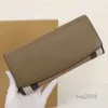 Brieftaschen Lange Frauen Brieftasche Scheck Hand Geldbörse Innen Reißverschlusstasche Banknotenclip Kreditkarteninhaber Mode Buchstaben Echtes Leder Handtasche Pur