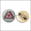 Pins broches ik kan niet ademen zwarte levens materie protest tijd juweel pinnen pins broches knop jas kraag pin sieraden drop deli dhgbd