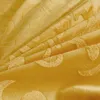 Ensembles de literie de luxe hiver épaissir or jaune cristal velours ensemble dentelle broderie housse de couette matelassée jupe de lit couvre-lit taies d'oreiller