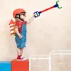 NOVERTY 4 PCS Interactive Funny Toys Grabber Robot Robot Hand Mechanical Claw Grab Pack Toy Arm Cliers