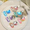 Tırnak parıltı chunshu aurora yanardöner opal pırıltılar 6pcs/kit düzensiz pul çıkartmaları buz kar deniz kızı bukalemun tozu tırnaklar sanat