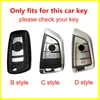 Fashion ABS bon fiber Car Remote Key Case Cover For BMW 1 2 3 4 5 6 7 Series X1 X3 X4 X5 X6 F30 F34 F10 F07 F20 G30 F15 F16 0919