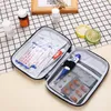 Suitcases Travel Accessories Portable Function First Aid Kit Emergency Drug Cotton Fabric Medicine Bag Pill Case Splitters Box