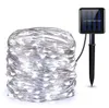 32m 22m 12m 7m Solar Garden Lights Outdoor Feston Lampe Garten Fee LED LEGE LICHT Sade wasserdichte Weihnachtsgirland -Hofdekoration