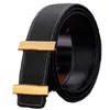 Ceinture en cuir de vachette de créateur hommes et femmes mode classique mode affaires large 384638391