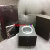 허브 빅뱅 252W 용 종이 및 핸드백 시계 상자가있는 고급 블랙 시계 박스 스위스 시계 박스