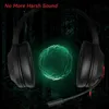 Headsets EDIFIER HECATE G1SE Gaming Headphones 3.5mm Wired 40mm Unit Noise Reduction Mic LED Lightweight Gaming Headset for Xbox/PC/PS4 T220916