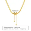 Fashion dames ketting roestvrijstalen vlinder hanger ketting ketting 18inch gouden bling voor vrienden geschenken