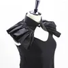 Kowąski krawat 2022 bawełniana sukienka fałszywy kołnierz dla kobiet zdejmowany odłączany szal Sweter Kobieta Fałsz dekoracyjny Faux Col