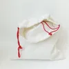 Süblimasyon boş Santa çuvalları parti tercih Noel dekorasyonları diy kişileştirilmiş çizim çantası Xmas mevcut çantalar cep 50x70cm