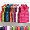 Coletes femininos mulheres sem mangas Ultra Light Down Down Jacket Slim Girl Gilet