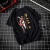 Men's T Shirts Summer Cotton Short Sleeve T-shirt Chinese Style Print Black White Casual Oversize O-Neck