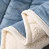 Coperta mmermind coperte e plaid in pile per adulti spesso caldo inverno casa piumino super morbido lussuoso solido su biancheria da letto doppia 220919